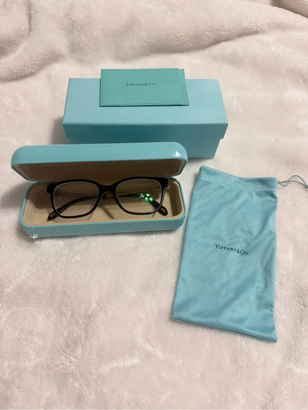 Tiffany & Co. TF 2141-F (8055) Rose Gold  Prescription Glasses with case